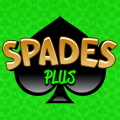 Spades Plus - Card Game Logo