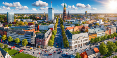 Soaring Over Germany: City Update 12 Unveils Detailed Urban Landscapes