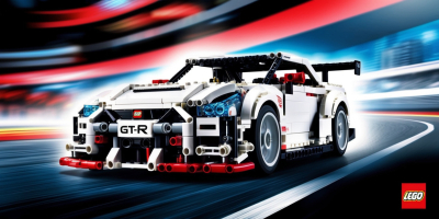 Drifting into Detail: The Lego Technic Revolution of the Nissan Skyline GT-R R34